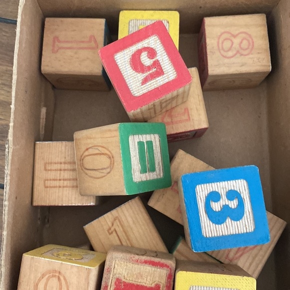 Playschool vintage wood blocks - Picture 7 of 7